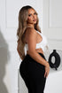 Lorena Mesh Beaded Cowl Neck Top